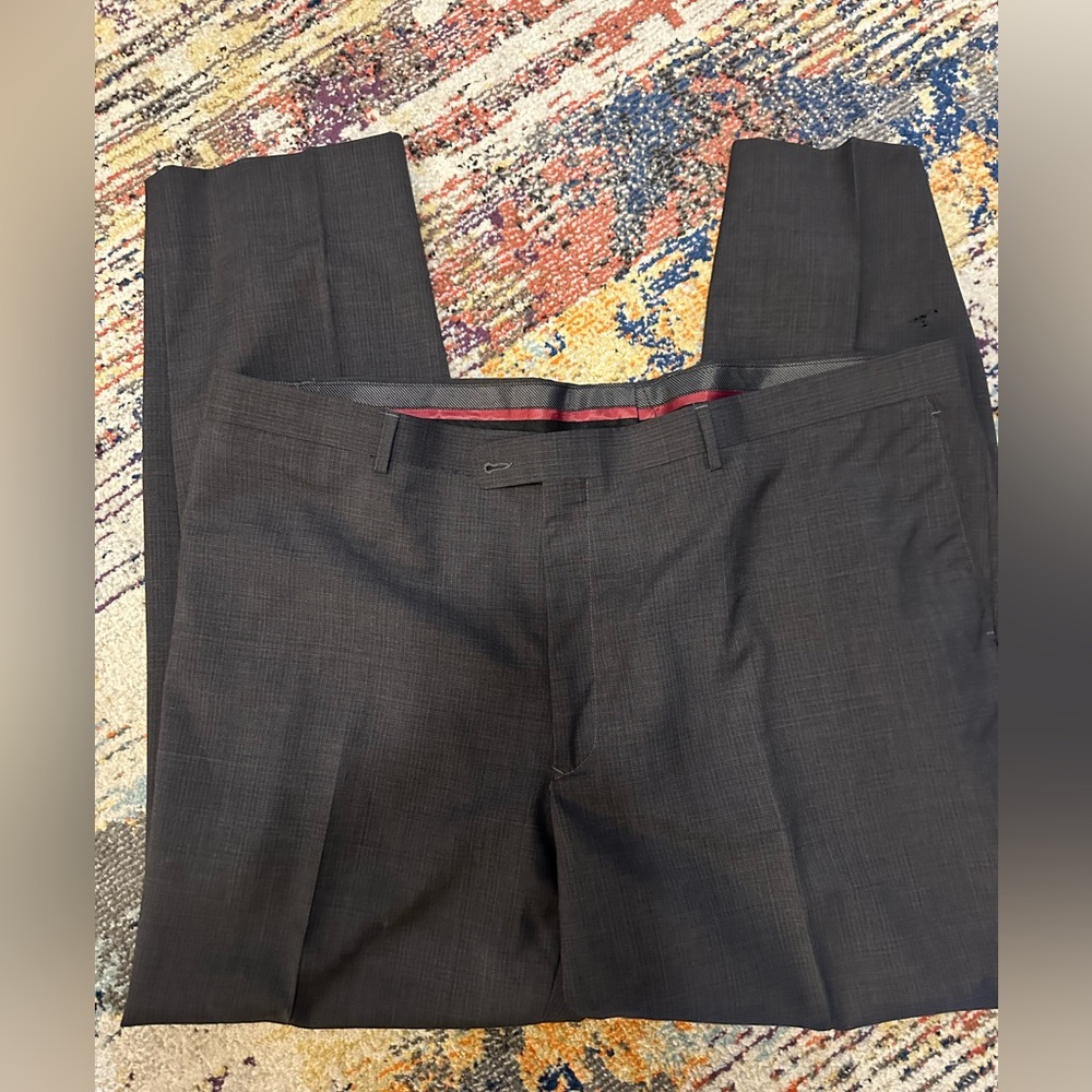 Classic gray dress pants